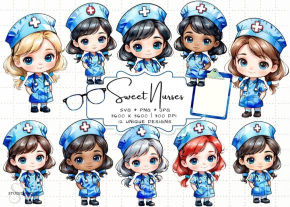 A Designer's Review of Sweet Nurses Clipart