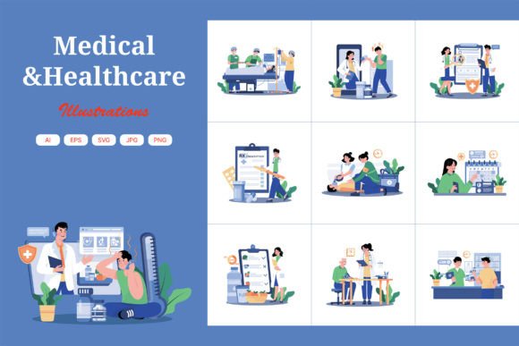 A Medical Illustration for Embroidered Apparel & Gifts
