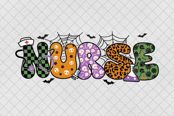 A Spooky Nurse Design for Halloween Embroidery