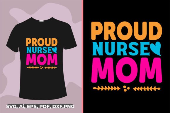 An Embroidery Designer's Take on the Proud Nurse Mom Typography