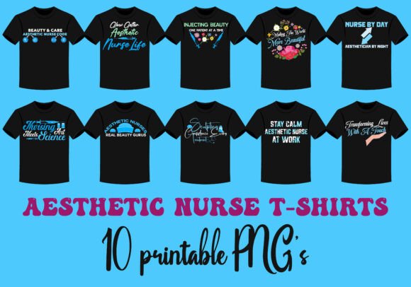Funny Aesthetic Nurse PNG Bundle: A Designer's Review