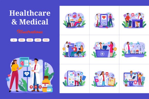 M691 Healthcare Medical Illustration P: A Designer's Review