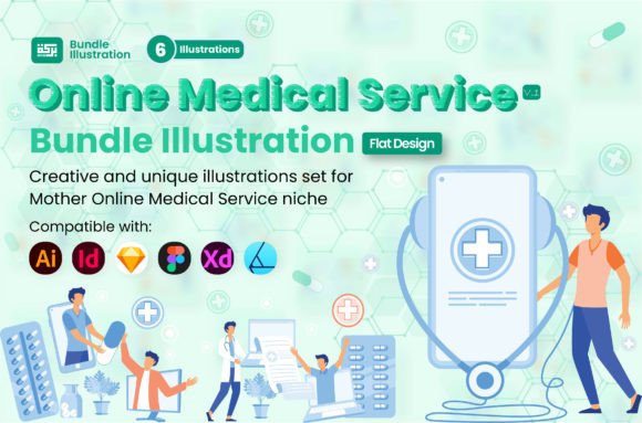 Review of Illustration of Online Medical Service 1